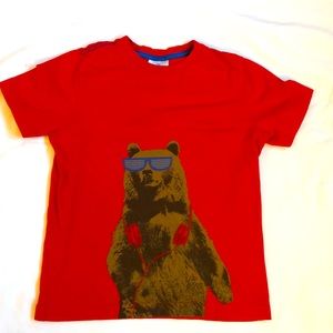 Hanna Andersson Cool Bear Rocking Out T-Shirt